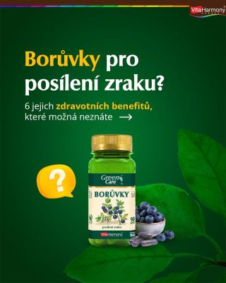 🫐 Podpořte zrak i celkové zdraví s extraktem z kanadských borůvek! Borůvky jsou známé hlavně svým příznivým účinkem na...